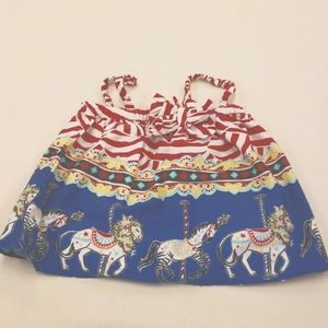 Oshkosh genuine kids carousel summer top 2T